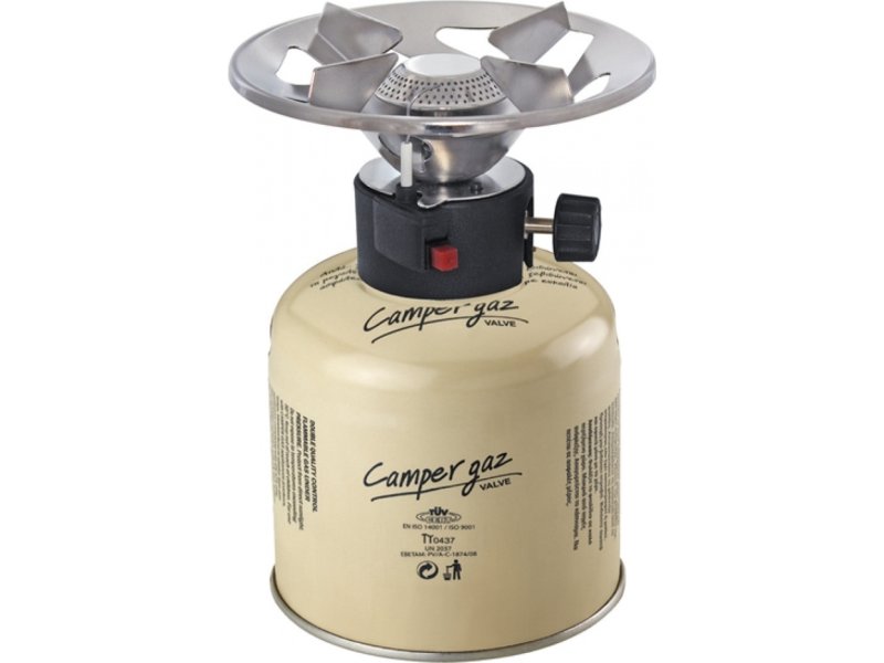 CAMPERGAZ 500 DELUXE PIEZO Καμινέτο Υγραερίου & Φιαλίδιο με Βαλβίδα Ασφαλείας 0001412