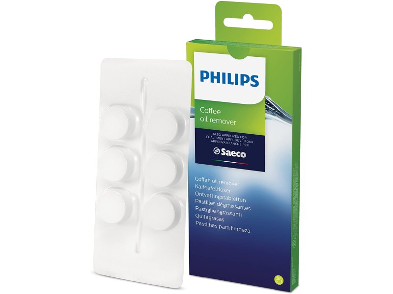 PHILIPS CA6704/99 (CA6704/10) SAECO Ταμπλέτες Καθαρισμού Μηχανών Καφέ - Αφαιρεί υπολείμματα και λάδια καφέ 0001953