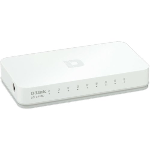 D-LINK GO-SW-8E 8-Port Fast Ethernet Switch 10/100Mbps 0008228