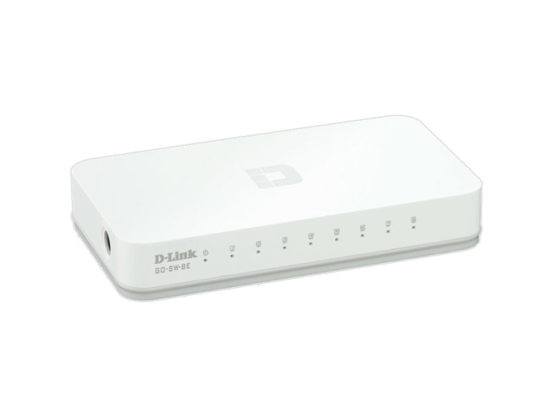D-LINK GO-SW-8E 8-Port Fast Ethernet Switch 10/100Mbps 0008228