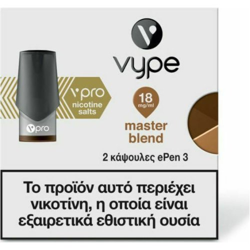 NOBACCO - VYPE H81762522D ePEN Kit 18mg Μαύρο 0016901