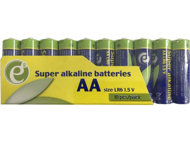 ENERGENIE EG-BA-AASA-01 Super Alkaline AA Batterry 10 Pack 0017453