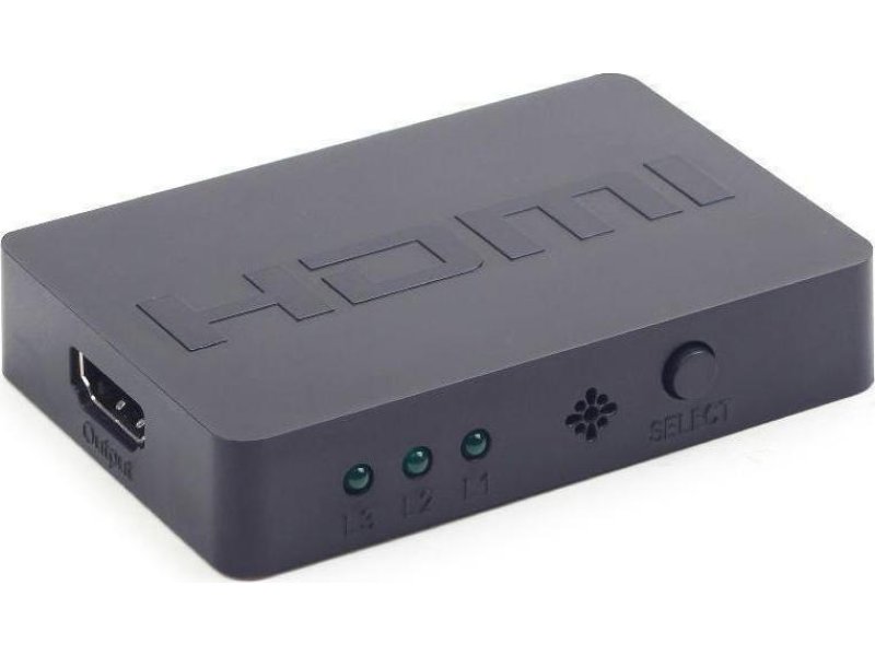 Cablexpert DSW-HDMI-34 HDMI Interface Switch, 3 Ports 0018232