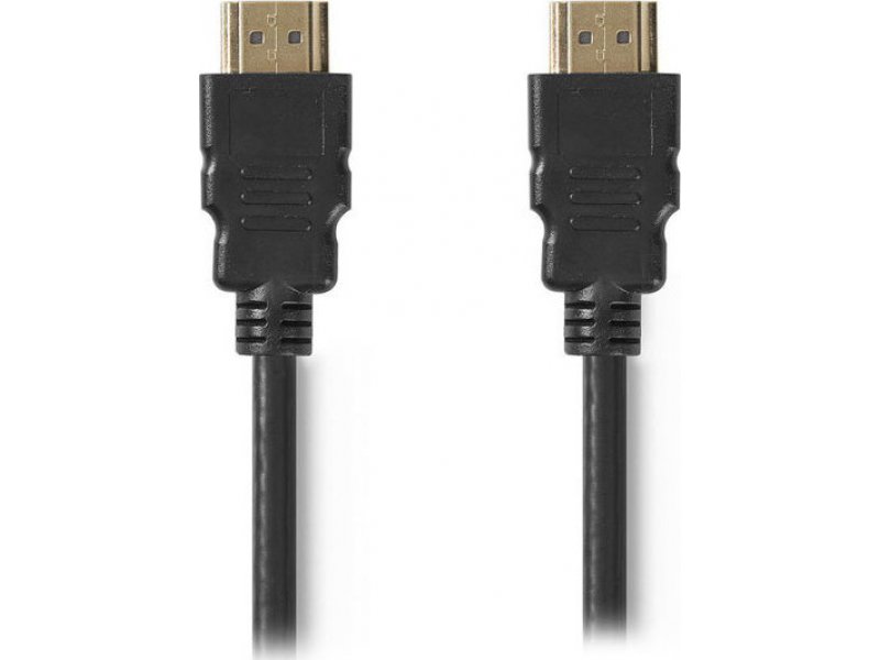 NEDIS CVGT34001BK15 Καλώδιο HDMI αρσ. - HDMI αρσ. με επίχρυσες επαφές, 1,5m 0018370