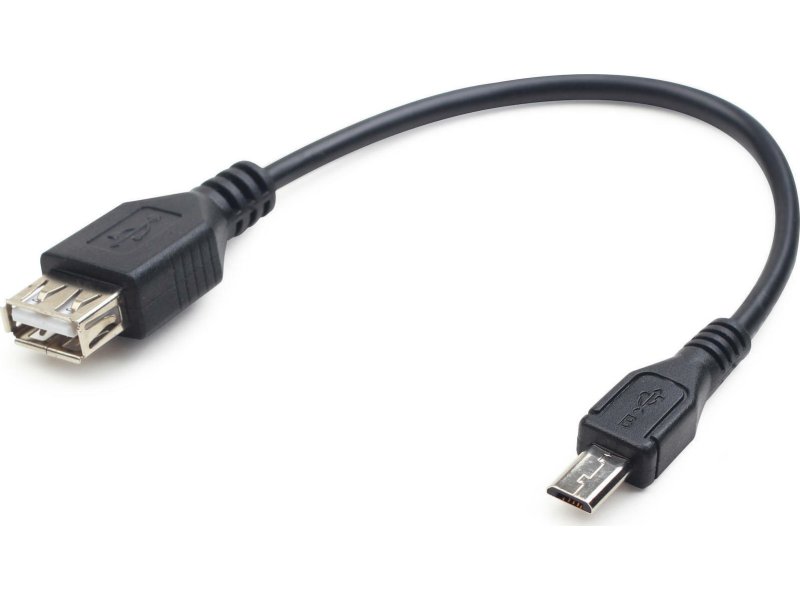 CABLEXPERT USB OTG AF TO MICRO BM CABLE 0,15m blister (A-OTG-AFBM-03) 0018384