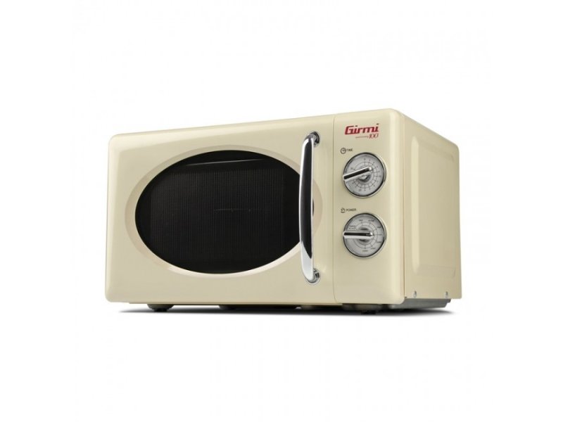 GIRMI FM-2105 Retro Φούρνος Μικροκυμάτων 20 lt - 700W (+ 800W Grll) Μπεζ 0019360