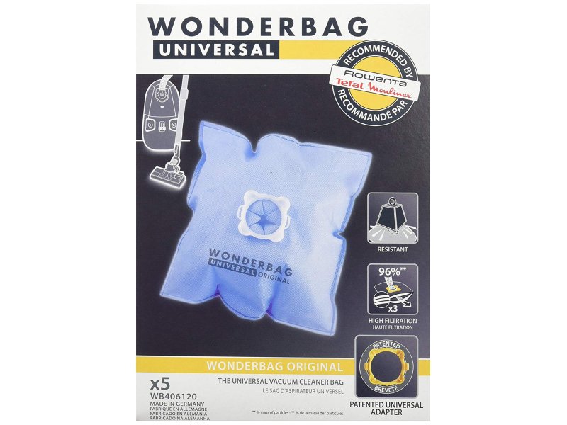 WONDERBAG Universal WB406120 Original Σακούλες 0020900