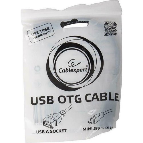 CABLEXPERT A-OTG-AFBM-002 USB OTG AF TO MINI-BM CABLE 0,15m 0021139