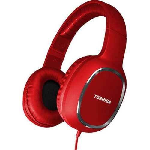 TOSHIBA RZE-D160H-RED Audio Wired Over Ear Headphones Red 0021241