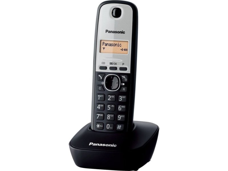 PANASONIC KX-TG1611GRG Ψηφιακό Ασύρματο Τηλέφωνο Ασημί 0021562