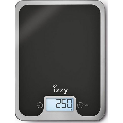 IZZY BLACK MIRROR IZ-7004 (223083) Ζυγαριά Κουζίνας 0022122