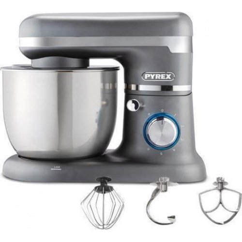 PYREX SB-1010 Κουζινομηχανή 1000W με Κάδο 5lt Silver 0022382