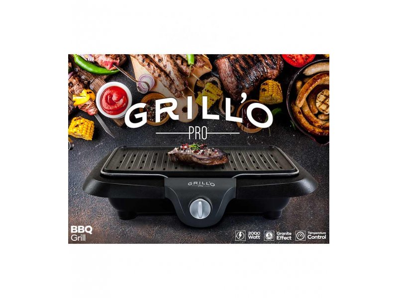 GRILL'O PRO T57P BBQ Grill 2000W 0023660