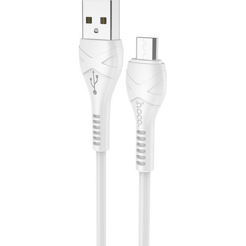 HOCO X37  ΚΑΛΩΔΙΟ Micro USB 1M Λευκό - 2.4A 0023856