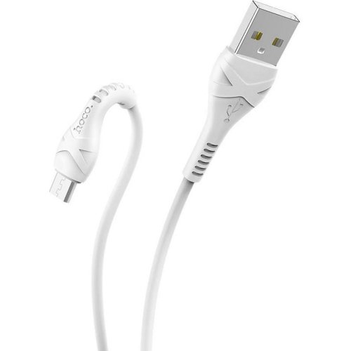 HOCO X37  ΚΑΛΩΔΙΟ Micro USB 1M Λευκό - 2.4A 0023856