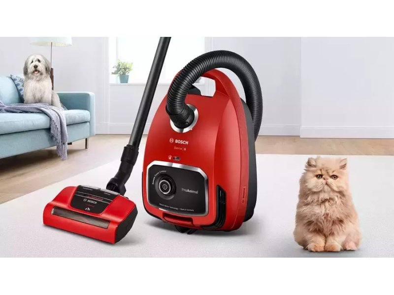 BOSCH BGL6PET1 Ηλεκτρική Σκούπα Με Σακούλα 700 W- 4lt Κόκκινο 0024019 BOSCH BGL6PET1 Ηλεκτρική Σκούπα Με Σακούλα 700 W- 4lt Κόκκινο 0024019