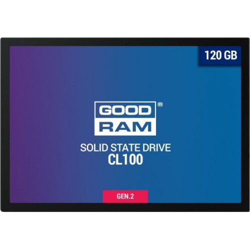 GOODRAM SSDPR-CL100-120-G2 Σκληρός Δίσκος SSD GEN 2 120GB SATAIII 2.5