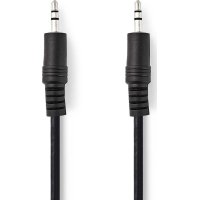 NEDIS CAGP22000BK100 Καλώδιο ήχου Stereo Audio Cable 3.5 mm Male - 3.5 mm Male 10 m Μαύρο 0025639