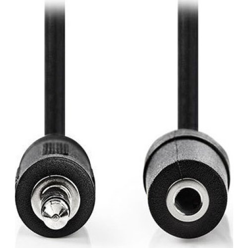 NEDIS CAGT22050BK50 Stereo Audio Cable 3.5 mm Male 3.5 mm Female 5.0 m Μαύρο 0025640