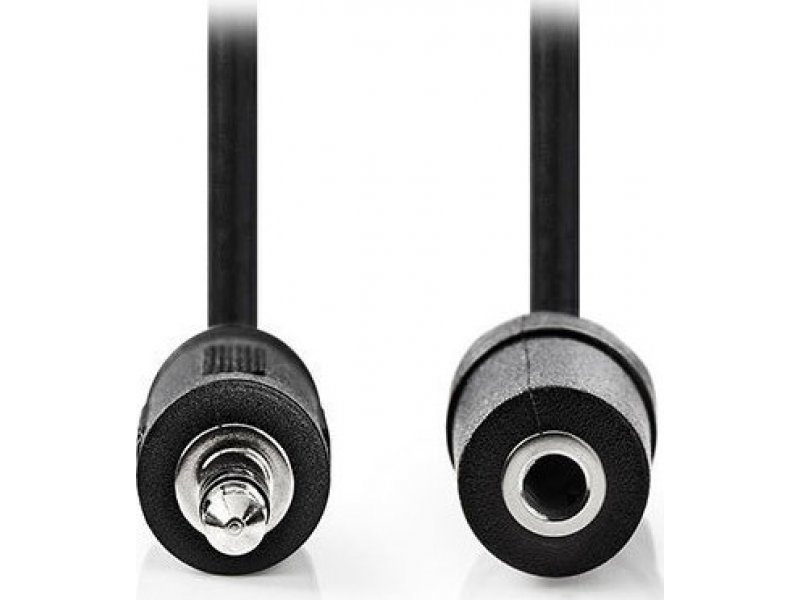 NEDIS CAGT22050BK50 Stereo Audio Cable 3.5 mm Male 3.5 mm Female 5.0 m Μαύρο 0025640