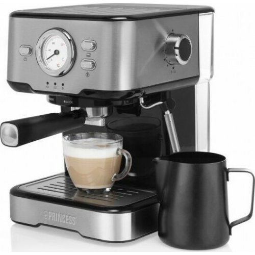 PRINCESS 249412 Καφετιέρα Espresso Kατάλληλη για αλεσμένο καφέ & κάψουλες Nespresso 1.5 Lt 1100 W 0025681