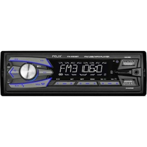 FELIX FX-293BT Ράδιο Αυτοκινήτου With Dual Usb Charger / Player 0026003