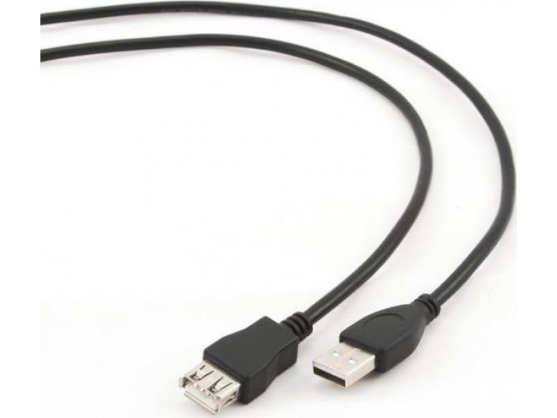 CABLEXPERT CCP-USB2-AMAF-6 Καλώδιο Επέκτασης USB GEMBIRD CCP-USB2-AMAF-6n (1,8 m) Μαύρο 0026662