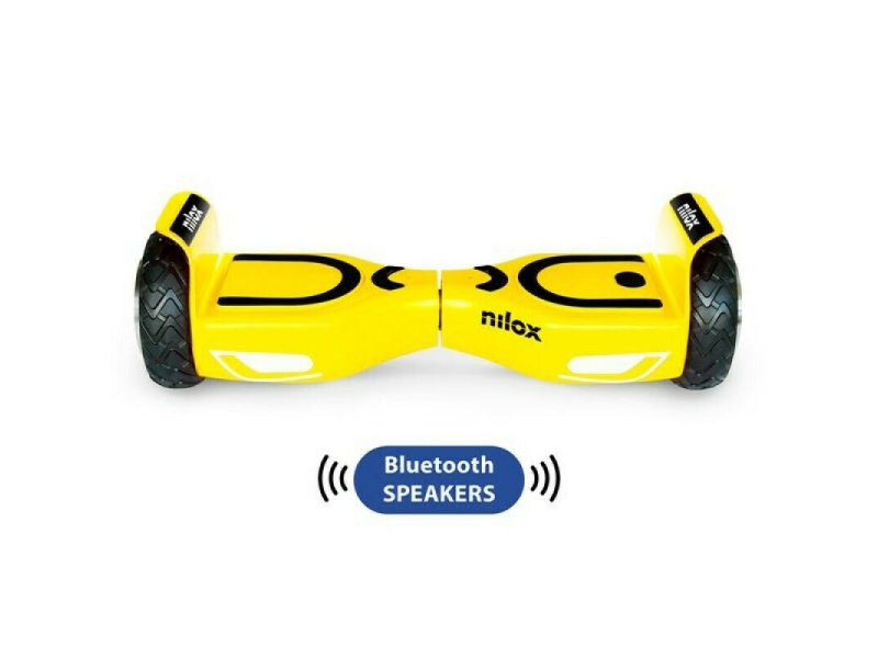 NILOX 30NXBK65BWN03 Hoverboard Doc 2 Plus 6.5 με Bluetooth και Audio Speakers Κίτρινο 0027259