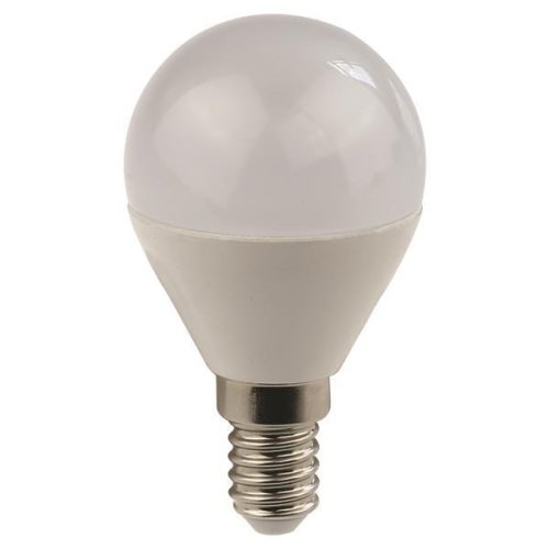 EUROLAMP 147-77330 Λάμπα led Σφαιρική Ε14 7W 220-240V ψυχρό φως 6500k 630lm δέσμης 300° 25000h 0027544