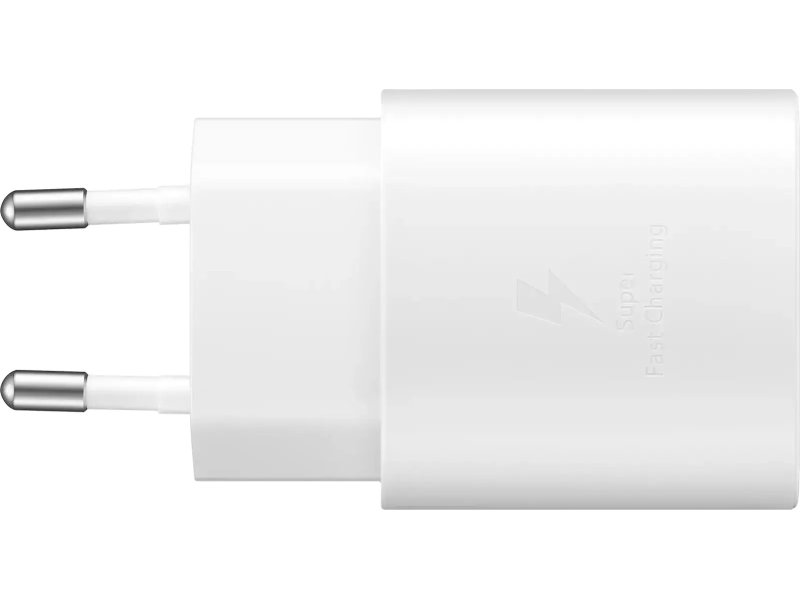 SAMSUNG EP-TA800NWEGEU WALL CHARGER USB-C 25W WHITE 0027824