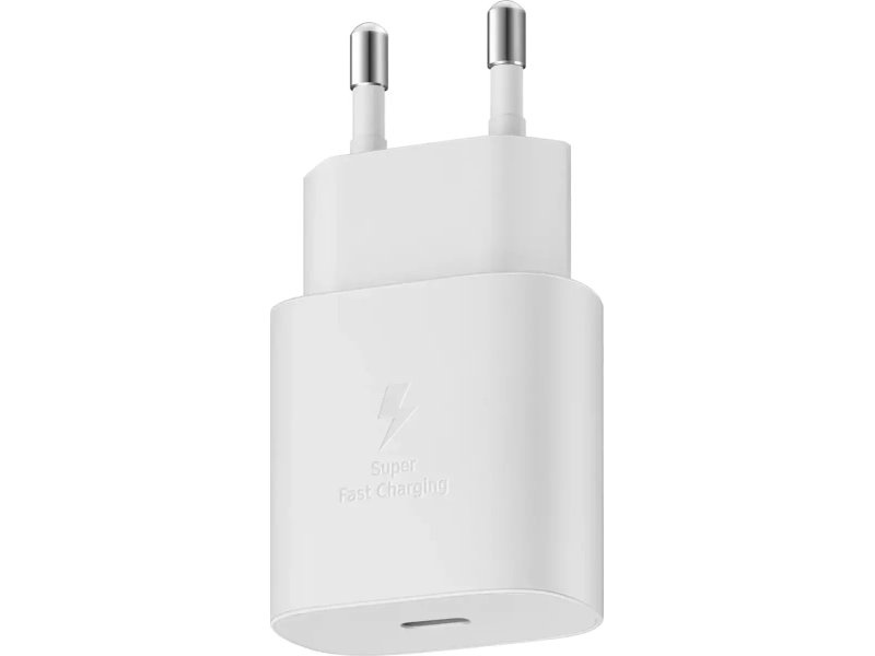 SAMSUNG EP-TA800NWEGEU WALL CHARGER USB-C 25W WHITE 0027824