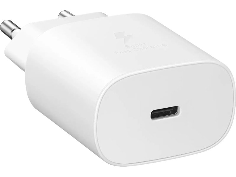 SAMSUNG EP-TA800NWEGEU WALL CHARGER USB-C 25W WHITE 0027824