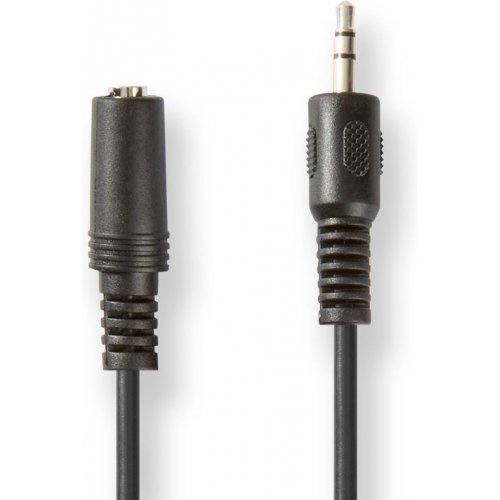 NEDIS CAGT22050BK20 Cable 3.5mm male - 3.5mm female Μαύρο 2.0m 0027991