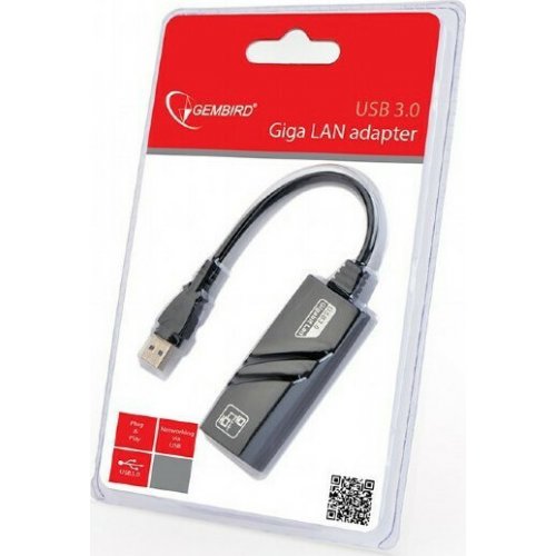 GEMBIRD NIC-U3-02 USB 3.0 GIGABIT LAN ADAPTER 0029874