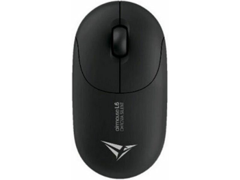 ALCATROZ AML6SBK AIRMOUSE L6 Επαναφορτιζόμενο, αθόρυβο ποντίκι ,Μαύρο 0030073