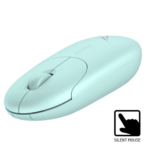 ALCATROZ AML6SM AIRMOUSE L6 Επαναφορτιζόμενο, αθόρυβο ποντίκι, Mint 0030074