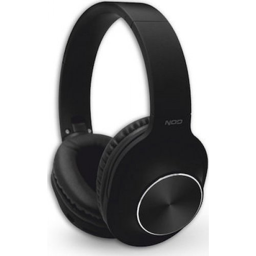 NOD PLAYLIST BLACK 141-0136 Bluetooth over-ear ακουστικά με μικρόφωνο, σε μαύρο χρώμα 0030932