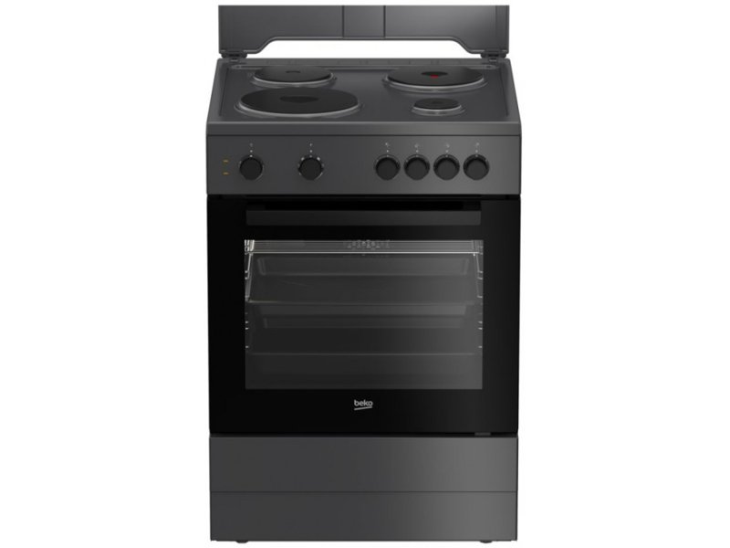 BEKO FSM 66003 GA Κουζίνα 65lt με Εμαγιέ Εστίες Π60εκ. Μαύρη 0031397