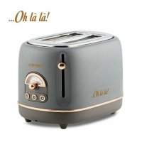 GRUPPE TO-0201 Φρυγανιέρα 1 Θέσης 815W Γκρι 0032127
