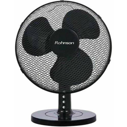 ROHNSON R-8371 Επιτραπέζιος Ανεμιστήρας 45W Διαμέτρου 40cm Μαύρος 0032264