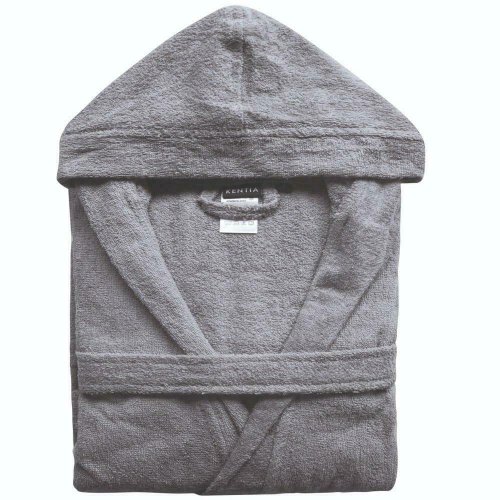 KENTIA Riley 22 Mπουρνουζι Με Κουκούλα XXLARGE Grey 0032501