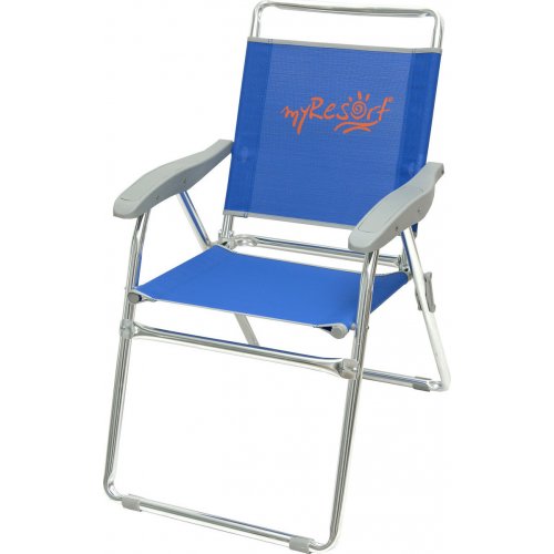 VELCO 141-6814-1 Campus Καρέκλα Παραλίας με Σκελετό Αλουμινίου σε Μπλε Χρώμα 0032505