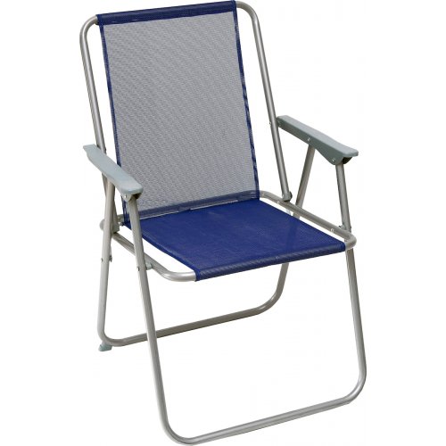 VELCO 152-9693-1 Campus Καρέκλα Παραλίας με Μεταλλικό Σκελετό σε Μπλε Χρώμα 0032514