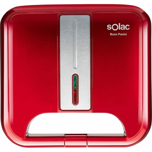 SOLAC SD5057 Τοστιέρα για 2 Τοστ 750W Κόκκινη 0032543