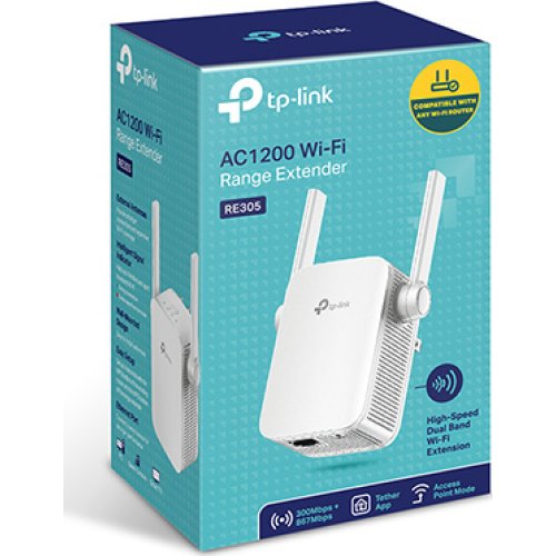 TP-LINK RE305 AC1200 Wi-Fi Range Extender dual band, Ver. 3.0 0033075