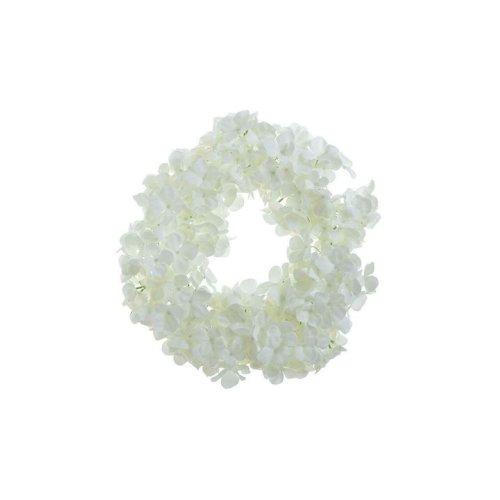 INART 3-85-246-0260  Στεφάνι  Με Λουλούδια Λευκό Φ45 0033094