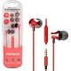 AIWA ESTM-50RD In-ear Handsfree με Βύσμα 3.5mm Κόκκινο 0033275