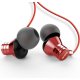 AIWA ESTM-50RD In-ear Handsfree με Βύσμα 3.5mm Κόκκινο 0033275