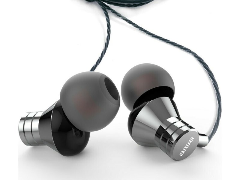 AIWA ESTM-50SL In-ear Handsfree με Βύσμα 3.5mm Silver 0033276