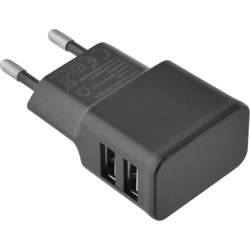 LAMTECH LAM020748 Travel Wall Charger 2.4A με 2 Θύρες Usb 0033558
